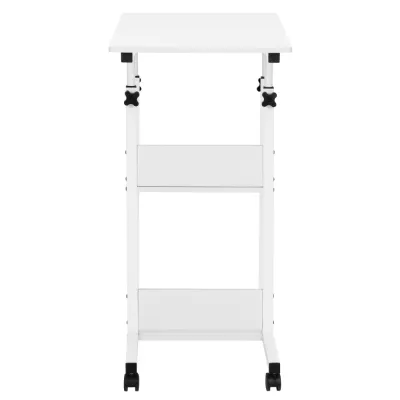 Stolík na notebook 80x40 cm SPRINGOS Lineo HF0059 biely