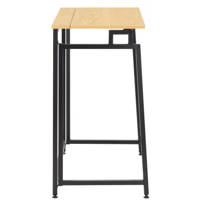 Skladací pracovný stôl 80x40 cm SPRINGOS HF0058 Flecto svetlo hnedý