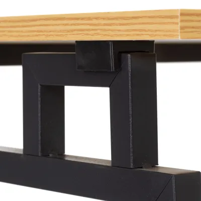 Skladací pracovný stôl 80x40 cm SPRINGOS HF0058 Flecto svetlo hnedý