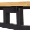 Skladací pracovný stôl 80x40 cm SPRINGOS HF0058 Flecto svetlo hnedý