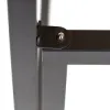 Skladací pracovný stôl 80x40 cm SPRINGOS Flecto tmavo hnedý