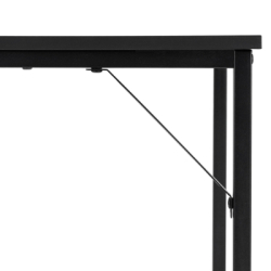 Písací stôl 100x50 cm SPRINGOS Vasto HF0043 čierny