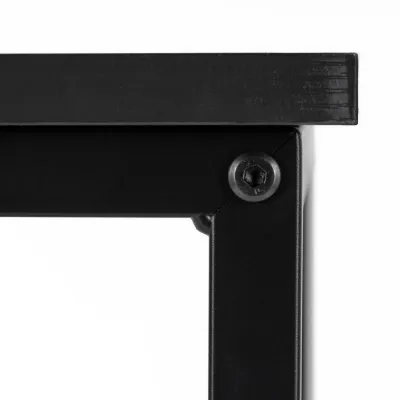 Písací stôl 100x50 cm SPRINGOS Vasto HF0043 čierny
