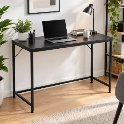 Písací stôl 100x50 cm SPRINGOS Vasto HF0043 čierny