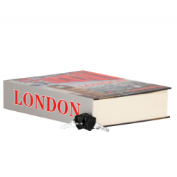 Trezor kniha 22x15, 5x4, 5 cm SPRINGOS HA5049 Safebook M London