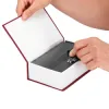 Trezor kniha 18x11, 5x5, 5 cm SPRINGOS HA5044 Safebook S vínový