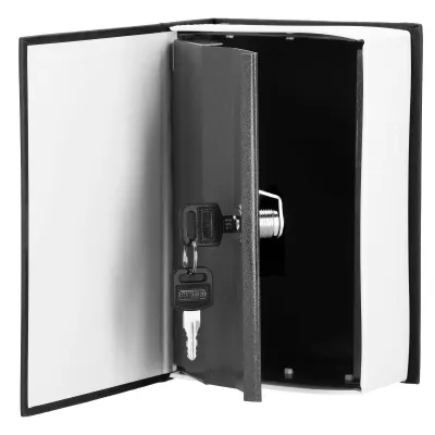 Trezor kniha 24x16x5, 5 cm SPRINGOS HA5046 Safebook M čierny