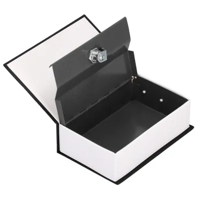 Trezor kniha 24x16x5, 5 cm SPRINGOS HA5046 Safebook M čierny