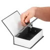 Trezor kniha 24x16x5, 5 cm SPRINGOS HA5046 Safebook M čierny