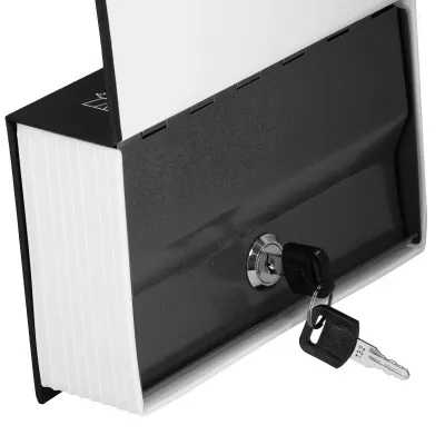 Trezor kniha 24x16x5, 5 cm SPRINGOS HA5046 Safebook M čierny