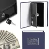 Trezor kniha 26,5x20x6,5 cm SPRINGOS HA5048 Safebook L modrý