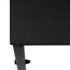 Písací stôl s policami 120x48 cm SPRINGOS Nexo HF0046 čierny