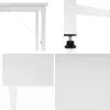 Písací stôl 100x50 cm SPRINGOS Vasto HF0042 biely