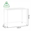 Písací stôl 100x50 cm SPRINGOS Vasto HF0042 biely