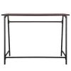 Písací stôl 100x50 cm SPRINGOS HF0027 Designline hnedý