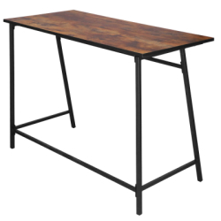 Písací stôl 100x50 cm SPRINGOS HF0027 Designline hnedý