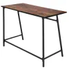 Písací stôl 100x50 cm SPRINGOS HF0027 Designline hnedý
