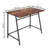 Písací stôl 100x50 cm SPRINGOS HF0027 Designline hnedý
