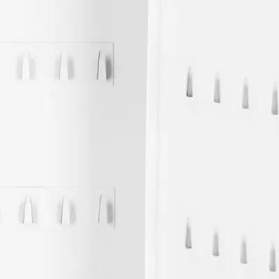 Skrinka na kľúče 64 háčikov 30x8x45 cm SPRINGOS HA5035 biela