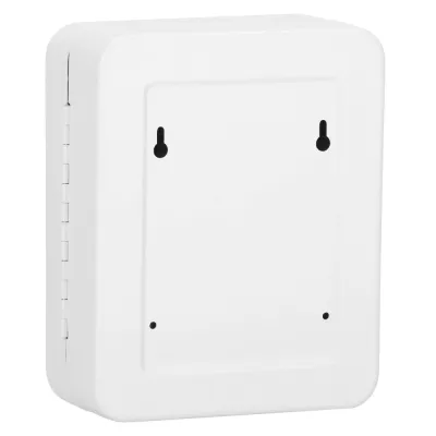 Skrinka na kľúče 20 háčikov 20×16×7,5 cm SPRINGOS HA5028 biela