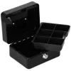 Príručná pokladňa 15x12x8 cm SPRINGOS CASHBOX HA5038 čierna