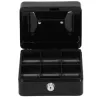 Príručná pokladňa 15x12x8 cm SPRINGOS CASHBOX HA5038 čierna