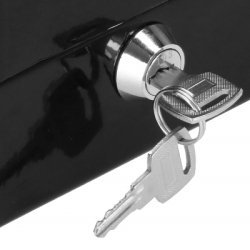 Príručná pokladňa 15x12x8 cm SPRINGOS CASHBOX HA5038 čierna
