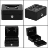 Príručná pokladňa 15x12x8 cm SPRINGOS CASHBOX HA5038 čierna