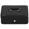 Príručná pokladňa 30x24x9 cm SPRINGOS CASHBOX HA5042 čierna