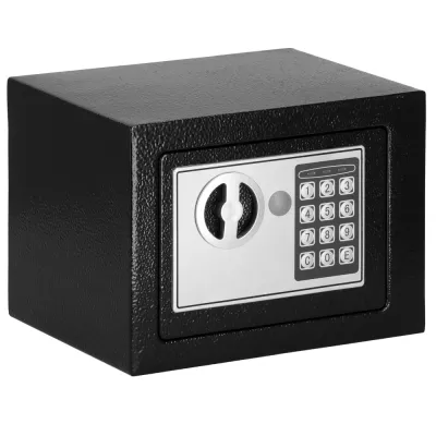 Trezor na peniaze 23x17x17 cm SPRINGOS HA5059 čierny