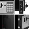 Trezor na peniaze 23x17x17 cm SPRINGOS HA5059 čierny
