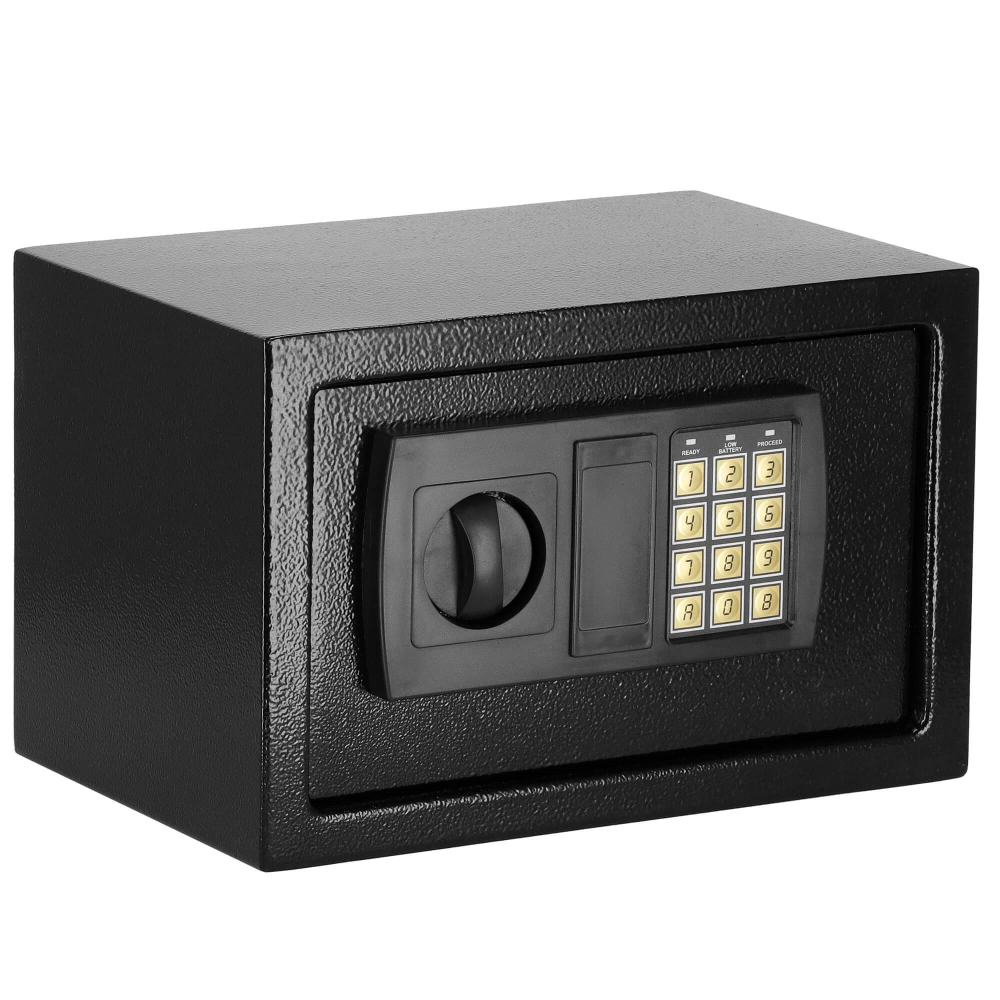 Trezor na peniaze 31x20x20 cm SPRINGOS HA5060 čierny