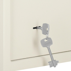 Trezor na peniaze na kľúč 31x20x20 cm SPRINGOS HA5056 béžový