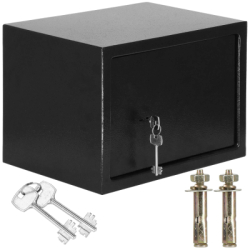 Trezor na peniaze na kľúč 35x25x25 cm SPRINGOS HA5057 čierny
