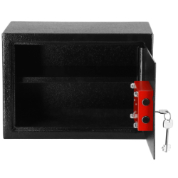 Trezor na peniaze na kľúč 35x25x25 cm SPRINGOS HA5057 čierny