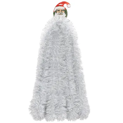 Vianočná reťaz Girlanda 6 m SPRINGOS Premium CA0943 bielo-strieborný