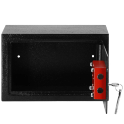Trezor na peniaze na kľúč 31x20x20 cm SPRINGOS HA5055 čierny