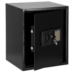 Trezor na peniaze 41,5x35x31 cm SPRINGOS HA5058 čierny
