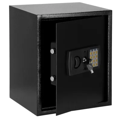 Trezor na peniaze 41,5x35x31 cm SPRINGOS HA5058 čierny