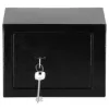 Trezor na peniaze na kľúč 23x17x17 cm SPRINGOS HA5052 čierny