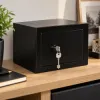 Trezor na peniaze na kľúč 23x17x17 cm SPRINGOS HA5052 čierny