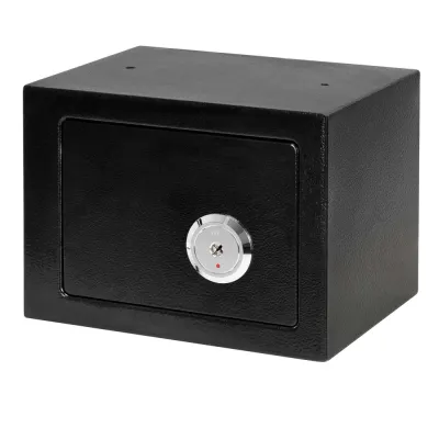 Trezor na peniaze na kľúč 23x17x17 cm SPRINGOS HA5278 čierny