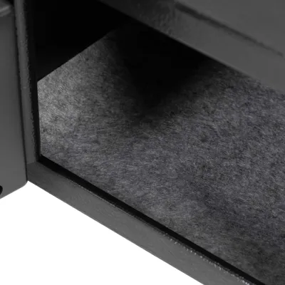 Trezor na peniaze na kľúč 23x17x17 cm SPRINGOS HA5278 čierny