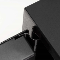 Trezor na peniaze na kľúč 23x17x17 cm SPRINGOS HA5278 čierny