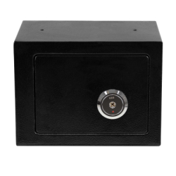 Trezor na peniaze na kľúč 23x17x17 cm SPRINGOS HA5278 čierny