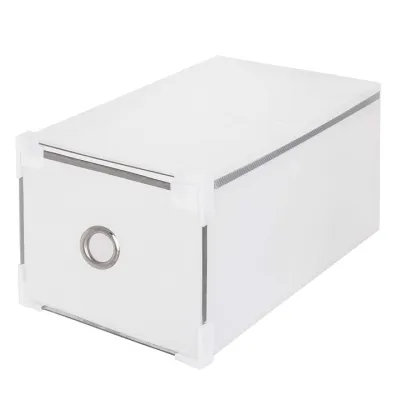 Úložný box na topánky 18x18x28 cm SPRINGOS HA3002 priehľadný