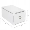 Úložný box na topánky 18x18x28 cm SPRINGOS HA3002 priehľadný
