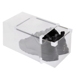 Úložný box na topánky 18x18x28 cm SPRINGOS HA3002 priehľadný