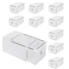 Úložný box na topánky 18x18x28 cm SPRINGOS HA3002 priehľadný