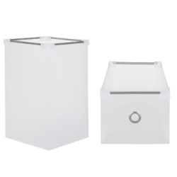 Úložný box na topánky 18x18x28 cm SPRINGOS HA3002 priehľadný